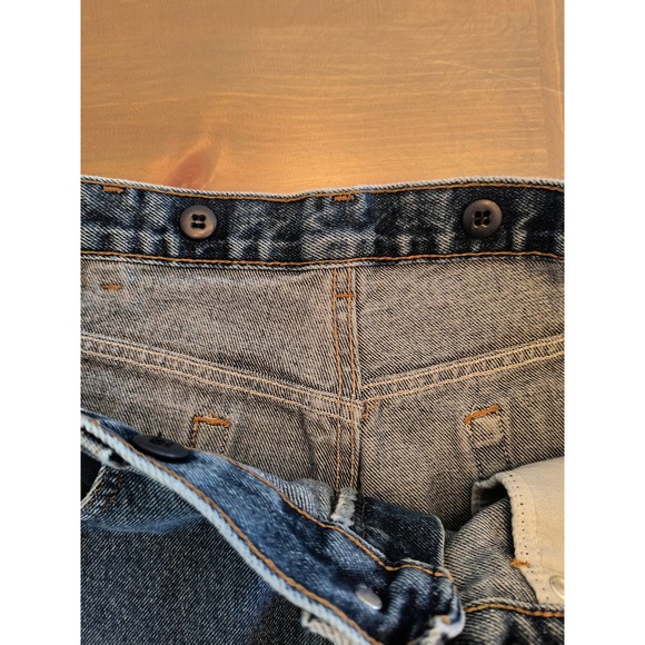 Gander Mountain Jeans Men's 36 x 33 Straight Leg Suspender button Denim - Picture 5 of 15